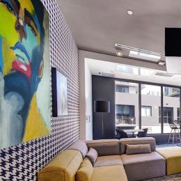 Our colorful room is a ray of sunshine on a cloudy day. ⛅️  Want to experience this vibrant lifestyle?  Contact us today to schedule a tour of EON Squared! 📞(954) 953-0798  #eonsquared #apartmentliving #colorfuldecor #vibrantlife Instagram post from @eon.squared2 on November 09, 2024 00:00:00am
